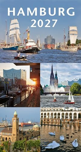 HAMBURG 2027. 3-Monats-Tischkalender