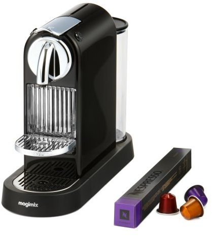 Nespresso Citiz Limousine Coffee Machine, Black by Magimix