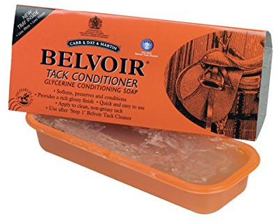 Carr & Day & Martin Sattelseife Belvoir Leather SOAP, Riegel