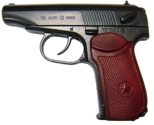 Deko Waffe Pistole Russische rote Armee Makarov WWII