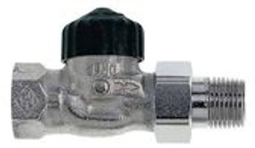 Heimeier HEIMTHDVN12 Thermostat-Ventilunterteil, 2202 Durchgangs Form, 1/2 Zoll