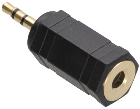 3,5 mm Stéréo Jack Femelle Vers 2,5 mm Stéréo Jack Mâle Fiche adaptateur