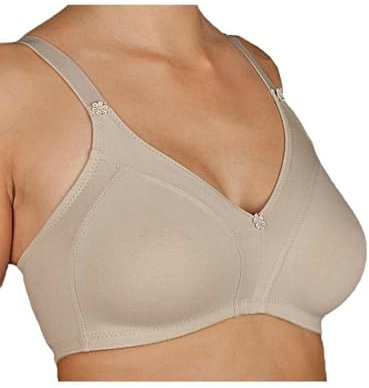 Leo Corsetteria Reggiseno Post Operatorio Tasca Interna Porta Protesi Sostegno Cotone.Caricia Tg.3 Coppa C Pelle