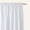 ROOM99 Vorhang mit Kräuselband Aura 140 x 250 cm Breite x Höhe Schiebegardinen Modern Curtain Wohnzimmer Schlafzimmer Weiß, 1 Stück