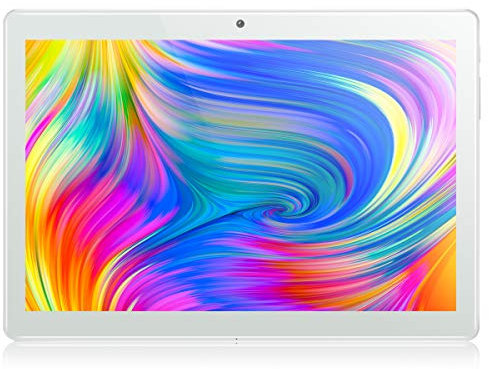 Padgene 10 Inch Android Tablet, Android 10.0 Phablet Tablet Quad Core Pad Tab with Dual Camera, 1GB Ram 16GB Rom, Wifi, Bluetooth, Dual Sim Card Slot,6000mAh Battery