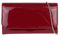 Girly Handbags Damen Lack Clutch glänzend Abendtasche Party Hochzeit Burgund