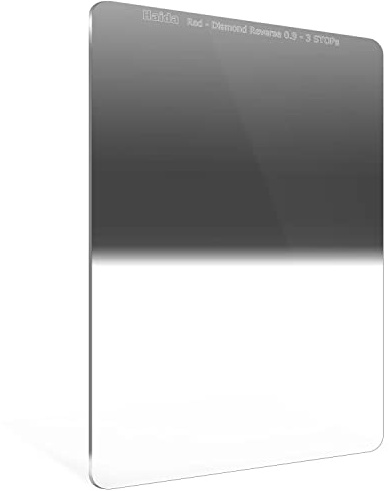 Haida Umgekehrter Verlaufs-Graufilter, 0,9 bis 0,3, 100 x 150 mm, GND-Filter, 3- bis 1-Stopp