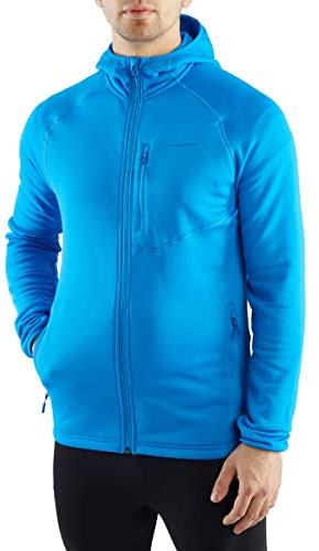 VIKING Jukon Sweat à Capuche Man (730/23/0909/15) pour Homme, Technique, Trekking, extérieur, Confortable, séchage Rapide, Bleu, M EU