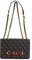 GUESS Damen Umhängetasche Izzy braun/bordeaux/dunkelbeige One Size
