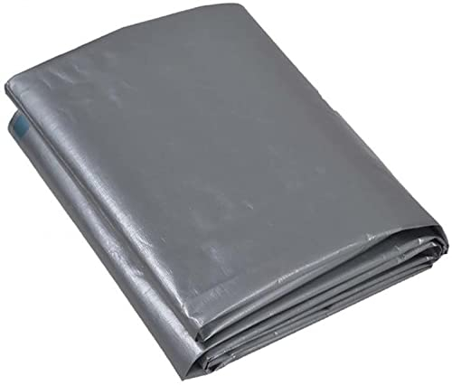 LEOSXA Tarp Heavy Duty wasserdicht 3 x 5 m, Dicke Plane mit Ösen, regenfeste, reißfeste Poly-Plane, Plane für Zelt-Fußabdruck, Auto-Markise, Outdoor-Terrassenmöbel, multifunktionale Plane