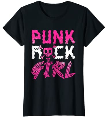 Punk Rock Girl | Punk Rock Musik | Rocker Punker T-Shirt