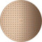 hansgrohe AXOR ShowerSolutions Kopfbrause 300 2jet, Decke-Aufputz, 35305310, Farbe: Brushed Red Gold