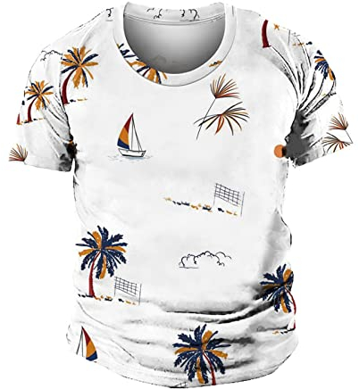 Netzshirt Herren Hemd 20Er Jahre Kragenweite Hemd Kurzarm Hemden Herren Oversize Stehkragen Hemd Herren Netz T Shirt Herren Marine Shirt Herren Hemd Mit Manschettenknopf T Shirt 3XL Weißes T Shirt