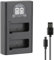 Blumax EN-EL9a EN-EL9e EN-EL9 Mini chargeur double LCD compatible avec Nikon D3000, D40, D40x, D5000, D60, D 3000, D 40, D 40x, D 5000, D 60