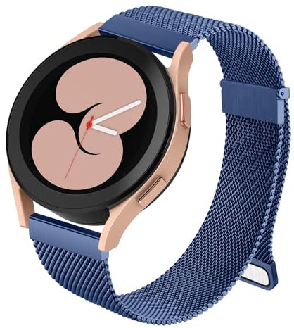Correa de repuesto compatible con Samsung Galaxy Watch de 46 mm, Watch 3 de 45 mm, Gear S3 Frontier y S3 Classic, correa de metal de 22 mm con imán mejorado para Huawei Watch GT/GT 2 de 46 mm (22 mm,