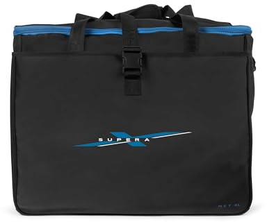 Preston Supera X Net XL - Angeltasche, Zubehörtasche, Tasche zum Friedfischangeln, Transporttasche für Setzkescher