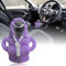 SXCCNW Auto Schaltknauf Abdeckung, Schaltknauf Abdeckung, Schaltknauf überzug Schaltknauf Hoodie Abdeckung Car Shifter Hoodie für Auto Schalthebel Dekoration 15 x 13 cm Helles Lila