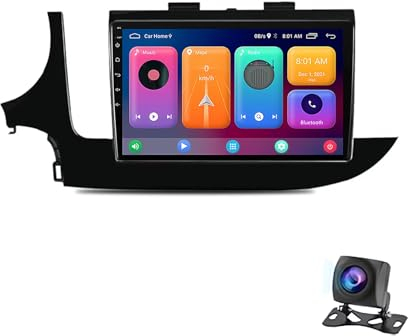 Android 12 Multimedia Player 2 Din 9 Zoll Touchscreen Autoradio Für Opel Mokka X Vauxhall Buick Encore 2016-2019 Mit Navi/BT WiFi/GPS Rückfahrkamera Wireless Carplay Und Android Auto Unterstützt ( Col