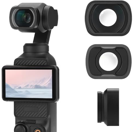 Lente Macro Magnética para DJI OSMO POCKET 3 - Fotografía Macro 10x Súper Clara, Filtro de Cámara, Accesorios de Protección de Lente de Vidrio Óptico