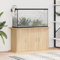 Rantry Aquariumständer Aquarium Unterschrank Aquarien Schrank, Aquarium Tisch mit Stabiler Oberplatte, Aquariumschrank für Sicheren Stand Sonoma-Eiche 101x41x58 cm Holzwerkstoff
