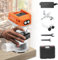 Aslsouti - Wireless Trim Router, Compact Wood Tool, Compatible with Makita 18V/21V Batteries, Brushless Electric Palm Router for Woodworking, 1/4 Nozzle