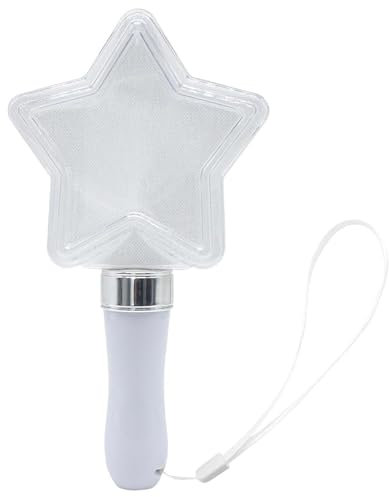 Binnan Pentagramm Leuchtstab,Leuchtstab,Pentagramm Elektronische Leuchtstab,15 Farbige Glitzernde und Leuchtende Sternförmige Leuchtstäbe,Pentagramm Leuchtstab Geeignet für Konzert Party Camping