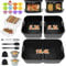 Pietuley 28Pcs Accessoire Air Fryer pour Ninja Foodi Flex 10,4 L AF500EU COSORI 10L, Moule Silicone Air Fryer pour Ninja AF500EUCP, Accessoires Air Fryer Ninja 10.4L, Plat pour Ninja Max AF500EU