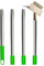 Patio Moss and Algae Scraper, Handheld Deck Groove Brush, Outdoor Splitting Pen Tool, Deck Cleaning Brush, Long Handle, Manual Splitting Scraper, Moss Mortar Remover Tool for Concrete Deck Removers