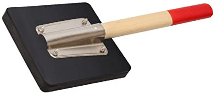 Operitacx Paving Rubber Tool for Workers Ergonomic Rubber Hammer with Thickened Block Handle for Tile Laying Floors and Construction Projects