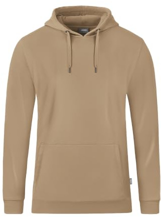 JAKO Organic Kapuzensweat Beige Herren