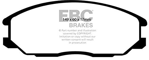 EBC Brakes DP41332R Yellow stuff Brake Pads