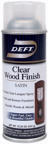 12.25 Oz Clear Wood Finish Satin [Set of 6]