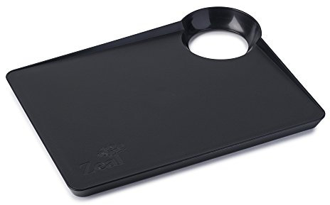 Zeal Straight to Pan Cutting/Chopping Board (34x26cm), Black