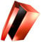 Zebra und Art Design GmbH Zebra und Art Design A1028, Lederimitat, rot, 78 x 38 x 40 cm Wäschetruhe