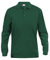 Clique Clothing Men's Long Sleeve Polo Shirt 3XL Bottle Green