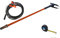 UNITED TRADE Motoabbacchiatore/Abbacchiatore/Scuotitore olive/Scuotiolive/Scuoti olive elettrico 12V + metro a rullino 5mt SILVERLINE