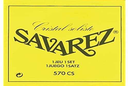 Savarez 656027 Alliance Cristal 570CS Klassischer Gitarren-Saitensatz