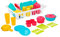ColorBaby Unisex - Adulto My Home Colors Escurridor con 35 piezas de menaje, Multicolor, 35 piezas