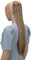 CAISHA 65cm Haarteil Mit Kordelverschluss Langhaar Zopf Pferdeschwanz Haarverlängerung Glatt Braun Blond Mix PH612
