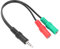 Speedlink TRAX Headset Adapter - für den Anschluss von Kopfhörern an Controller der PS5/PS4/Xbox Series X/S, 23 cm