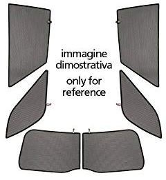 LAMPA 18390 Auto Sonnenschutz Autofenster-Sonnenschutz Fahrzeugheckscheibenklappe Fahrzeugseitenscheibe