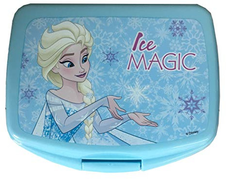 Porta MERENDA Frozen per Bambine E MERENDA Asilo E Scuola Porta Mangiare