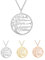 Collier 1-7 Prenoms Personnalisé Pendentif Arbre de Vie en Argent Plauqé pour Femme Homme Emnfant Cadeau Anniversaire Marriage Famille (4 prénoms)