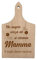 Tagliere da Cucina Festa della Mamma Un Angelo Senza Ali Si Chiama Mamma - Ti Voglio Bene Mamma - Idea Regalo Mamma