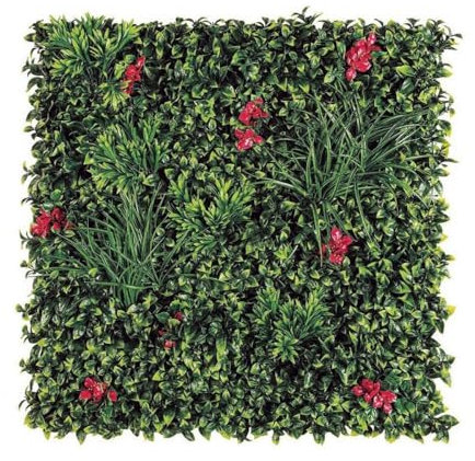 Jardín Vertical Villa Imitación Flores Buganvilla 1X1M Nortene