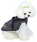 meioro Hundebekleidung Warmer Hundemantel mit reflektierendem Geschirr Winddichte Hundejacke Winterhunde Baumwolltuch Verdickte ärmellose Weste Baumwollhundepullover Haustierjacken (grau, XL)