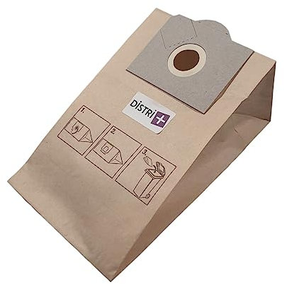 Distri+ - Kompatibel Staubsaugerbeutel ROWENTA RB01 bis RB33, RS05 bis 09 - CHROMEX CH248, GASBY -CALOR- DE LONGHI... - Beutel mit 10 Papierbeuteln