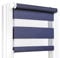 Fenster DEKOR - Rollos für Fenster Marineblau - Klemmfix Rollo ohne Bohren 120 x 50 cm - Doppelrollo mit einer breiten Auswahl an Größen und Farben - Blickdichte Rollos, einfach zu montieren