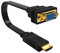 Ewent EW9869 video cable adapter 0.15 m HDMI Type A (Standard) VGA (D-Sub) Black