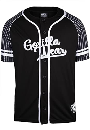 GORILLA WEAR 82 Baseball Jersey - Black - XL